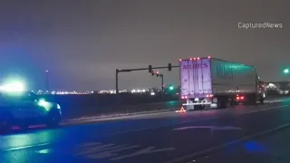 Semi-truck driver critically injured in hit-and-run crash near O'Hare Airport