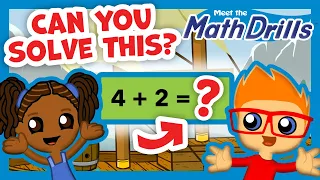 Practice Your Math Facts! | Meet the Math Drills - Addition | Preschool Prep Company