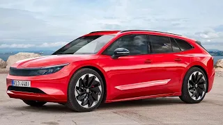 New 2026 Skoda Octavia Combi All-Electric Family Car | Skoda Octavia 2026