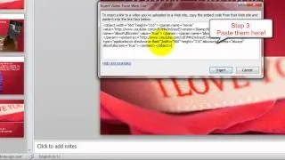 Microsoft PowerPoint 2010 Tips - How to Embed Online YouTube Video into PowerPoint 2010