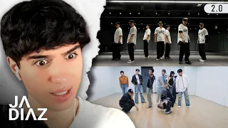 ATEEZ & EXO Bouncy, Cream Soda Dance Practices REACTION