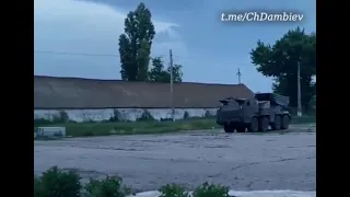 Ukrainian nationalists pulled up the RM-70 MLRS