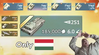 Grind Hungarian Tech Tree 💀, But Using Only Hungarian Tanks