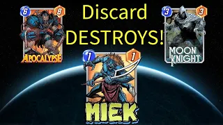 Miek is Awesome!? Looks like Discard is back in the meta! - Marvel Snap Infinite Deck Highlight