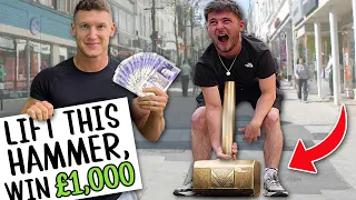 Lift Thor's Hammer, WIN £1,000!!