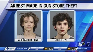 Two arrested in connection to firearms theft from Powell gun store