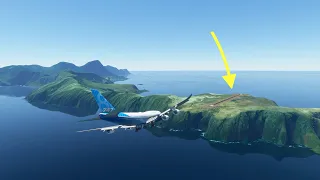 The Only Airport On The Remote Island