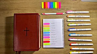 Creating A Prayer Bible : Prayer Bible Process Video