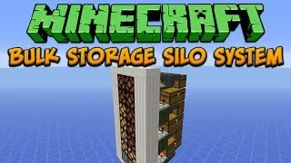 Minecraft: Bulk Storage Silo System Tutorial