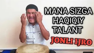 Mana Talant   SANATKORLANI DOG'DA QOLDIRDI  XAYRULLO HOFIZDAN  JONLI IJRO   Bir  Full HD