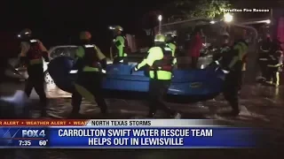 Heavy rain causes flooding in North Texas