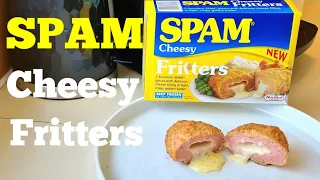 NEW SPAM Cheesy Fritters at Iceland food review