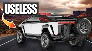 Tesla Cybertruck is USELESS for Off-Road & Overland, For Now - Cybertruck Review as Offroad Platform