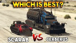 GTA 5 ONLINE : CERBERUS vs SCARAB (WHICH IS BEST?)