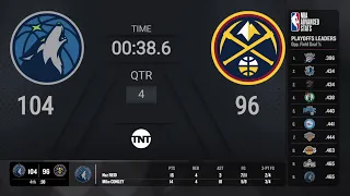 Timberwolves @ Nuggets Game 1 | #NBAplayoffs presented by Google Pixel Live Scoreboard