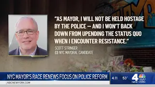 NYC Mayoral Race: Candidates Renew Focus on NYPD Reform