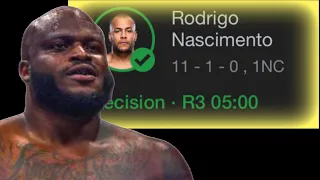 UFC Fight Night : Derrick Lewis vs Rodrigo Nascimento