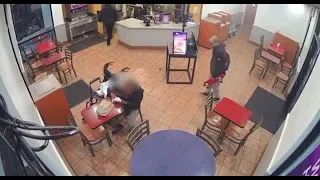 Man sought in stabbing of disabled man inside Mar Vista fast food restaurant (WARNING: Graphic)