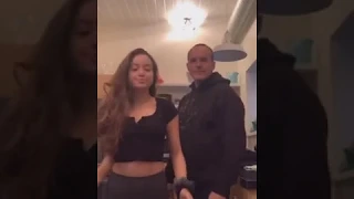 Clark Gregg and daughter Stella Gregg on TikTok (12/20/19)