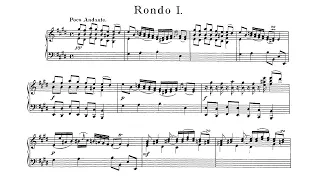 CPE Bach: Rondo in E Major Wq.57 / 1 - Artur Balsam, 1961 - MHS 558