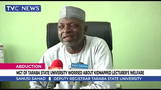 Management Of Taraba State University Worried About Kidnapped Lecturer's Welfare