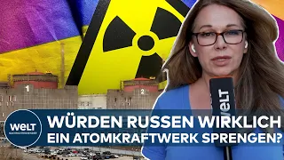 UKRAINE KRIEG: Sorge um Saporischschja - Warnung vor russischer "Provokation" im AKW | WELT Thema