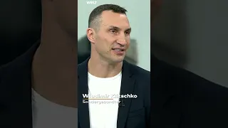 KLARE ANSAGE VON KLITSCHKO: "Gespräche sind gelaufen, jetzt muss es zu Taten kommen" | WELT #Shorts