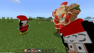 SANTAAA is Comming! Sr Pelo Add-on Progreso [Parra-Todo] Minecraft Pe/Bedrock