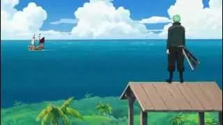 One piece : Zoro got left behind