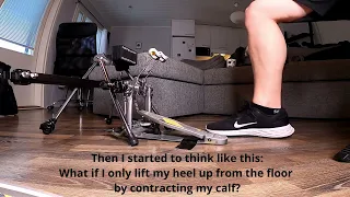 How I learned the anklemotion - Swinging the pedal only with your calf - Tama Speed Cobra