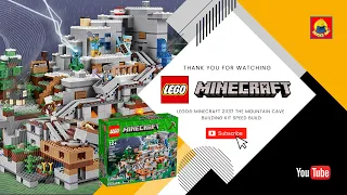 LEGO® Minecraft 21137 The Mountain Cave Building Kit Speed Build