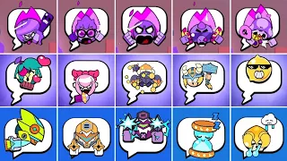 Animated Pins For New Brawlers, Skins, Hypercharge & More