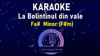 La Bolintinul din vale Karaoke - Fa# Minor (Negative - Karaoke 2022)