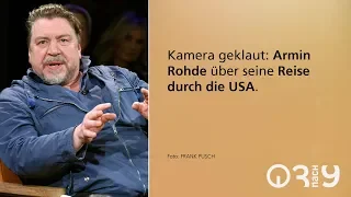 Armin Rohde über seine geklaute Kamera bei seiner Reise durch die USA // 3nach9