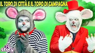 Il Topo di Città e il Topo di Campagna | Storie per Bambini Italiano | A Story Italian