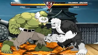 MAESTRO vs SOLOMON GRUNDY - High Level Awesome Fight!