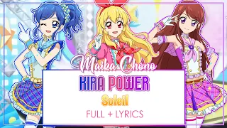 [ROMAJI LYRICS] Aikatsu - KIRA POWER - Soleil