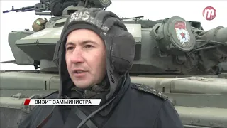 Заместитель Министра обороны России Юнус-Бек Евкуров проверил воинские части Бурятии