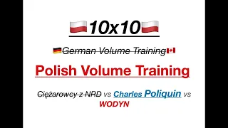 Modyfikowany 10x10. POLSKA OBJĘTOŚĆ I INTENSYWNOŚĆ. Poliquin & Wodyn.