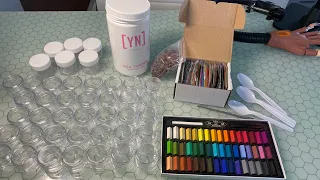 Make Your Own Acrylic Powders | 48 Powders w/ chalk/pastels for less than $15 ( closed)