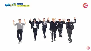 Monsta x in Weekly Idol “Love Killa” dance