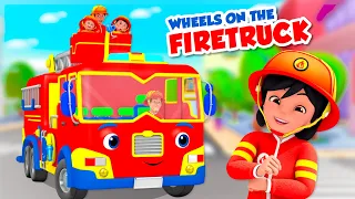 Wheels On The Firetruck + More Nursery Rhymes & Baby Songs