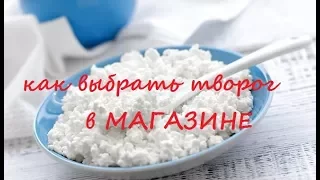 Как выбрать качественный творог в магазине.Как отличить подделку?