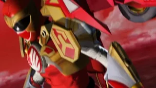 Red Ranger Battlizer Morph & Fight | Shane's Karma | Ninja Storm | Power Rangers Official