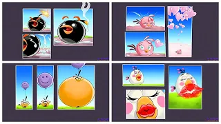 Angry Birds Go - All Bosses - All Birds Final Races - From Bomb to Chuck