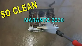Power Washing My Marantz 2230 And Seeing If It Still Works