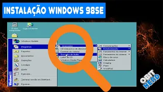 Relembrando a Instalação do WINDOWS 98SE - 2020