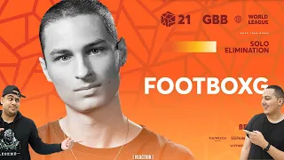 FootboxG 🇧🇪 I GRAND BEATBOX BATTLE 2021: WORLD LEAGUE I Solo Elimination | REACTION