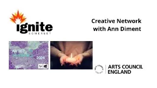 Creative Network with Ann Diment // 24th April // 6:30pm