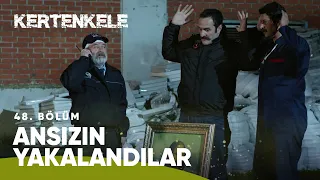 Ziya ve Ünsal'ın ansızısın yakalanması - Kertenkele 48. Bölüm🦎